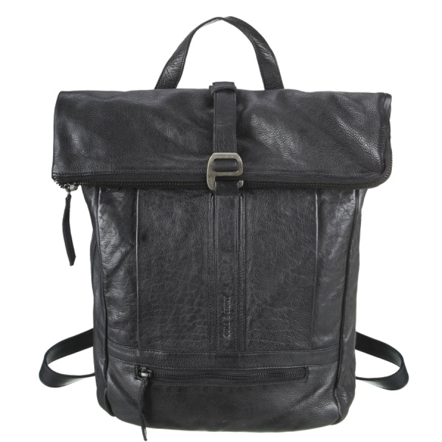 ROLLTOP BACKPACK LARGE BLACK